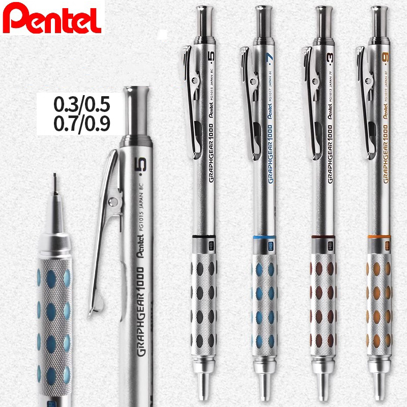 Pentel Pen Graphgear - Japonya Pentel Graphgear 1000 Metal Mekanik