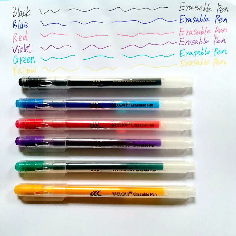 Pilot Pen Frixion - VCLEAR Silinebilir Kalem Sürtünme Kalem Silinebilir