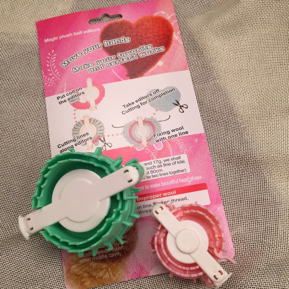 Pom Pom Maker Tool - Ücretsiz kargo ponpon makinesi tatlı kalp