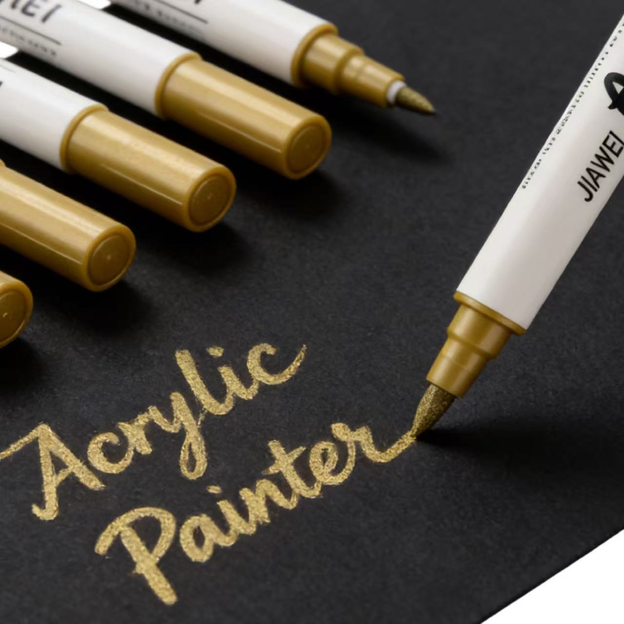 Copic Marker Classic - 5 Adet Altın Akrilik Boya Kalemleri,