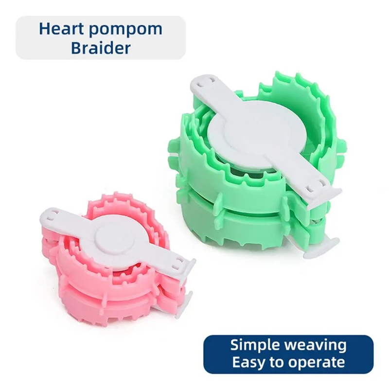 Pom Pom Maker Tool - Pom Pom Yapıcı Tüy Topu Örgü