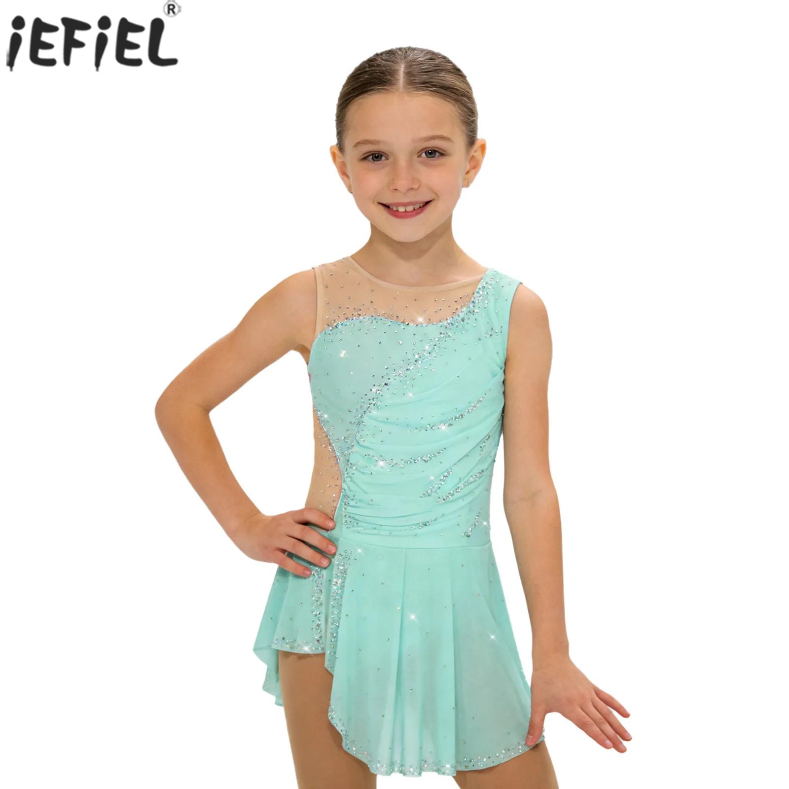 Rhinestone Banding Trim - Çocuk Kız Figürü Buz Pateni dans