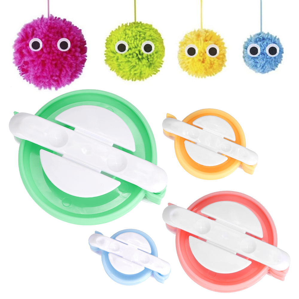 Pom Pom Maker Tool - Kendin Yap Örgü Ponpon Yapıcı Peluş