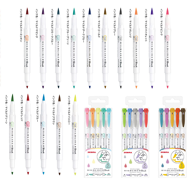 25 Renk ZEBRA Mildliner Fosfor - Zebra Pen Mildliner incelemesi ve fiyatı