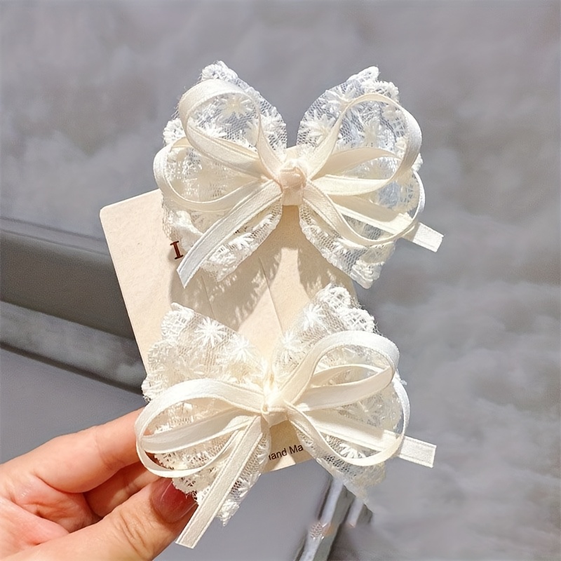 2 adet zarif dantel yay tokala - Lace Ribbon Trim incelemesi ve fiyatı