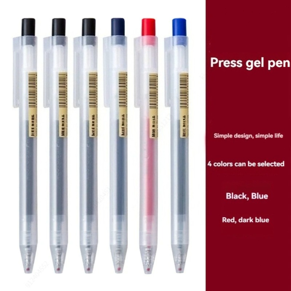0.5mm Basınçlı Jel Kalem Mürek - Muji Stationery Gel Pen incelemesi ve fiyatı