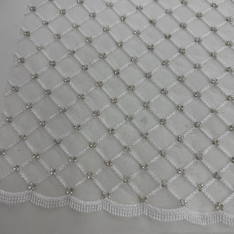 Ripstop Boncuklu Nakış Payet Ö - Crystal Mesh Fabric incelemesi ve fiyatı