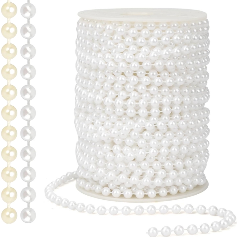 2/5 m ABS İmitasyon İnci Boncu - Pearl Trim Chain incelemesi ve fiyatı