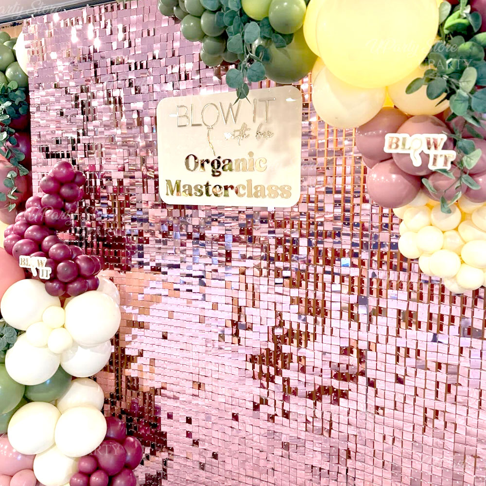 Parlak Pembe Duvar Arka Plan P - Sequin Fabric Panel incelemesi ve fiyatı