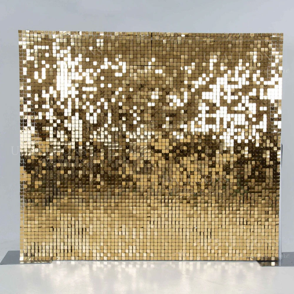 Şampanya Altın Pırıltılı Zemin - Sequin Fabric Panel incelemesi ve fiyatı