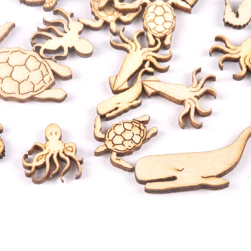 20 adet 25-40mm deniz kaplumba - Craft Embellishments incelemesi ve fiyatı