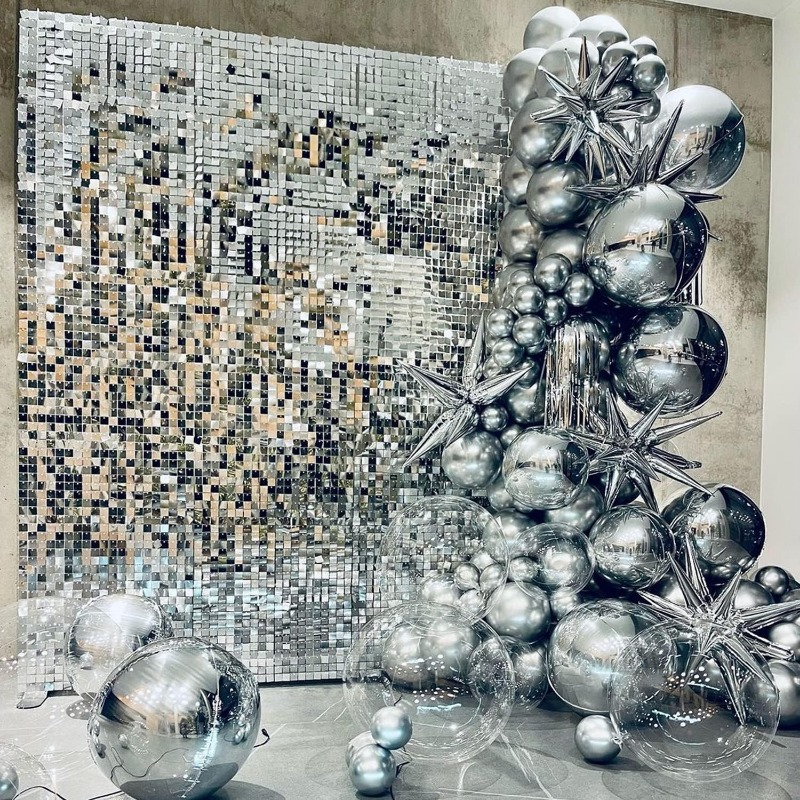 12/16/18/24 adet ışıltılı duva - Sequin Fabric Panel incelemesi ve fiyatı