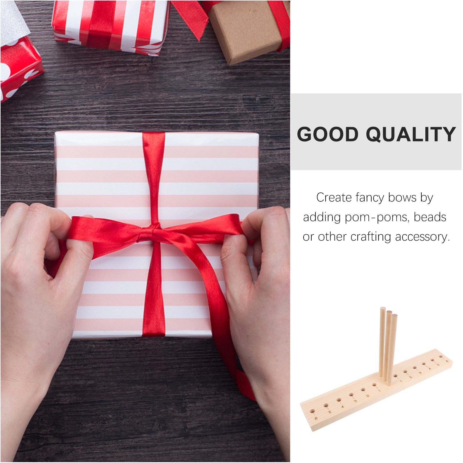 Yaratıcı Ahşap Fiyonk Yapma Al - Pom Pom Maker Tool incelemesi ve fiyatı