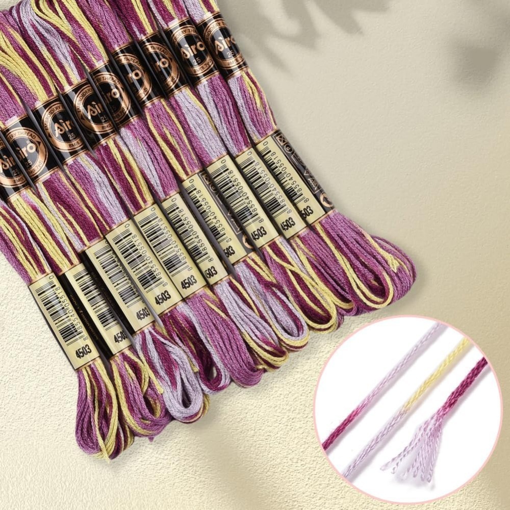 6 Iplikçik Mor Alacalı Nakış I - Embroidery Embellishments incelemesi ve fiyatı