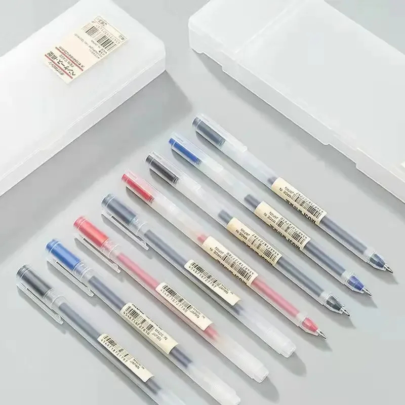 3-6 adet Kawaii Jel Kalem Siya - Muji Stationery Gel Pen incelemesi ve fiyatı