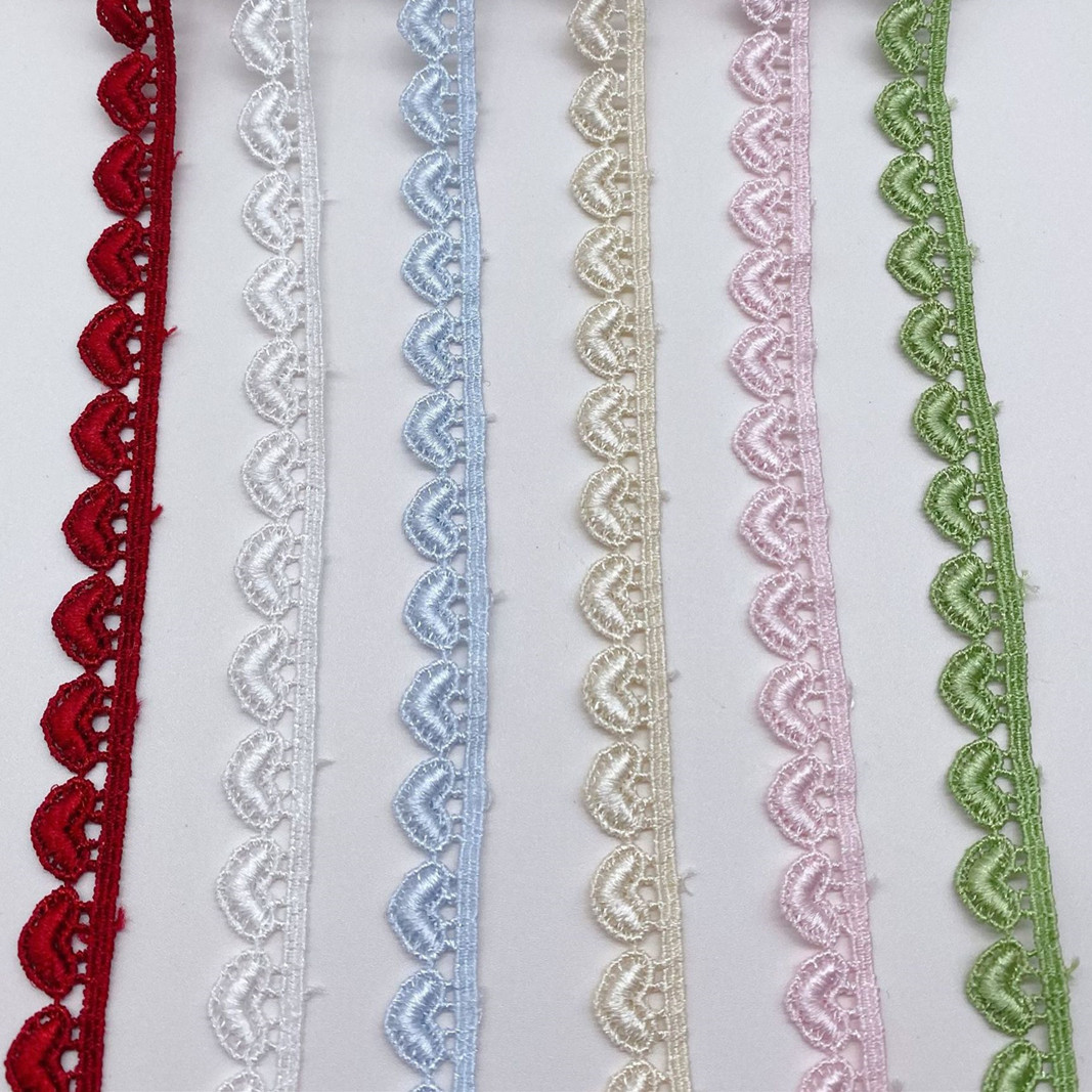 4 metre Işlemeli Renkli Tek Ta - Lace Ribbon Trim incelemesi ve fiyatı