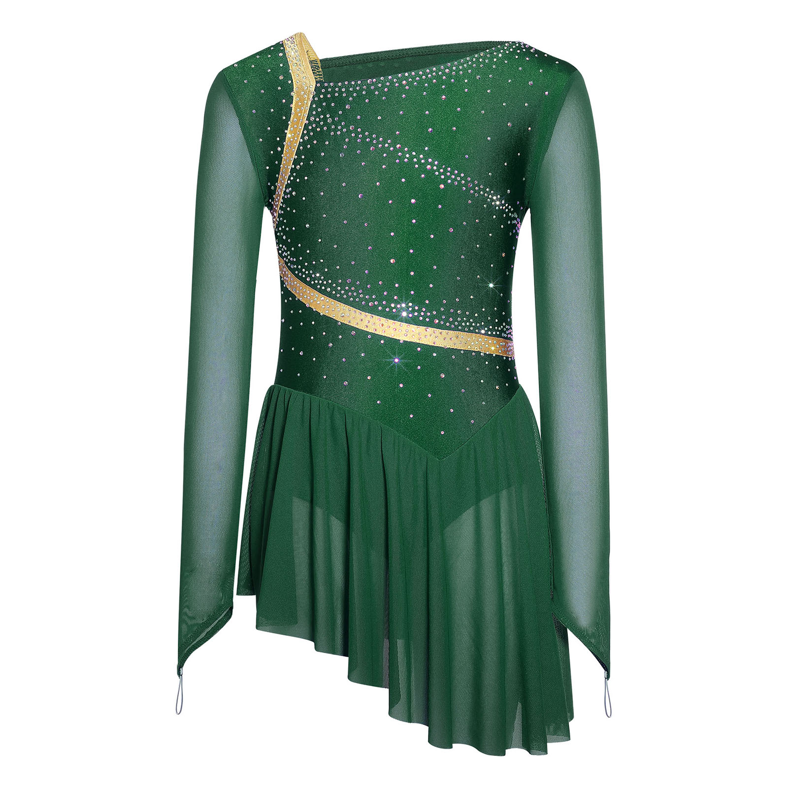 Çocuk Kızlar Artistik Patinaj  - Rhinestone Banding Trim incelemesi ve fiyatı
