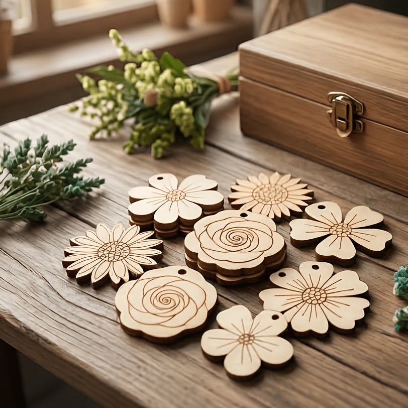50 adet/takım 35mm Karışık Çiç - Easter Craft Embellishment Set incelemesi ve fiyatı