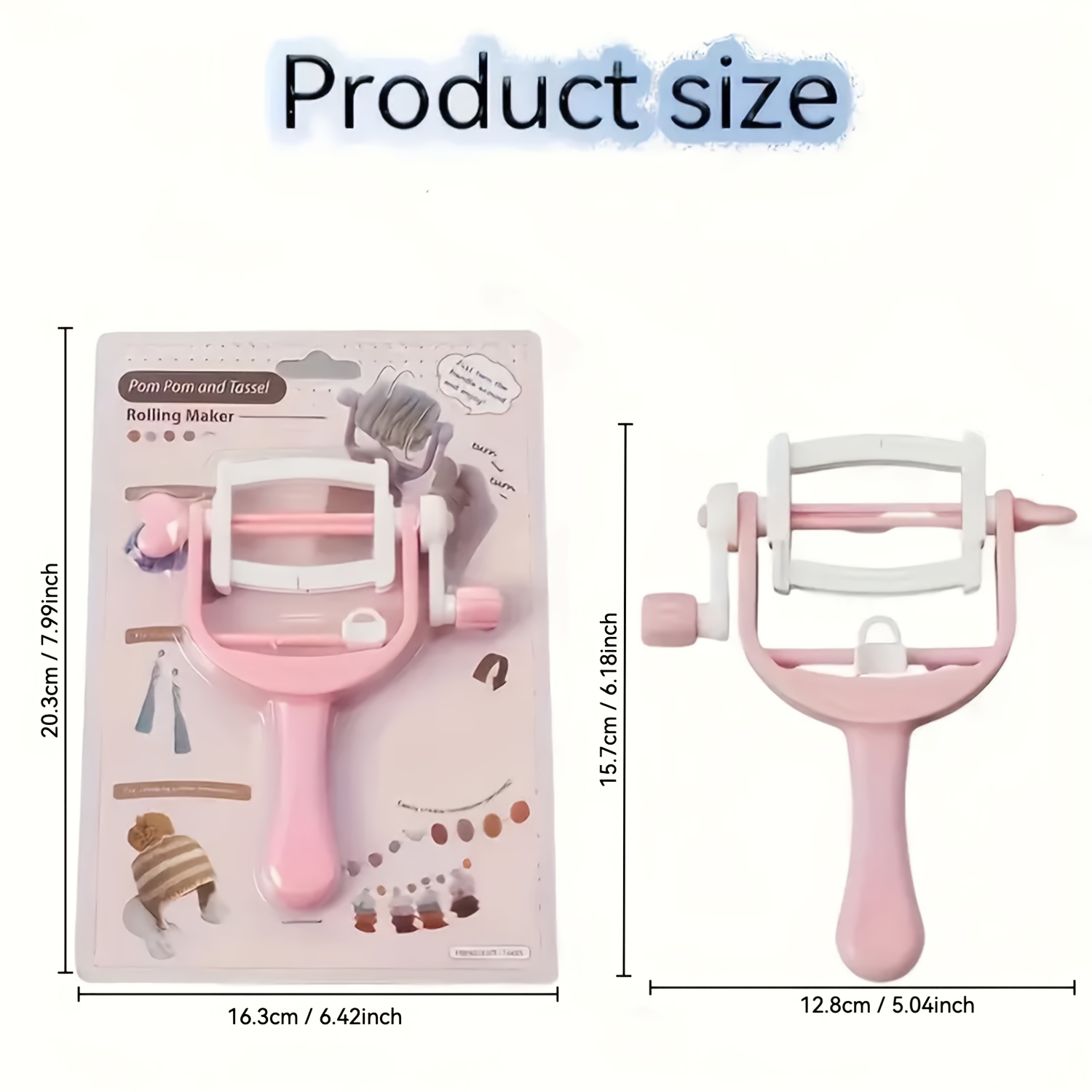 El ile Çalıştırılan Sarma Maka - Pom Pom Maker Tool incelemesi ve fiyatı