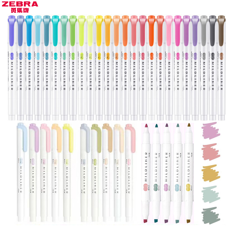 1/3 adet ZEBRA MILDLINER WKT7  - Zebra Pen Mildliner incelemesi ve fiyatı
