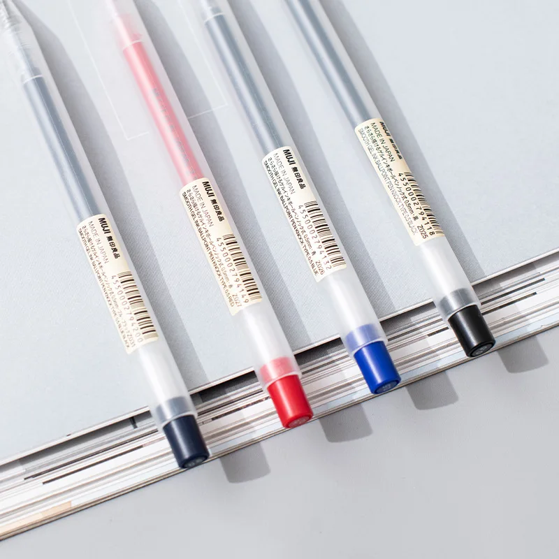 1/3 adet/takım Kawaii MUJIs Je - Muji Stationery Gel Pen incelemesi ve fiyatı