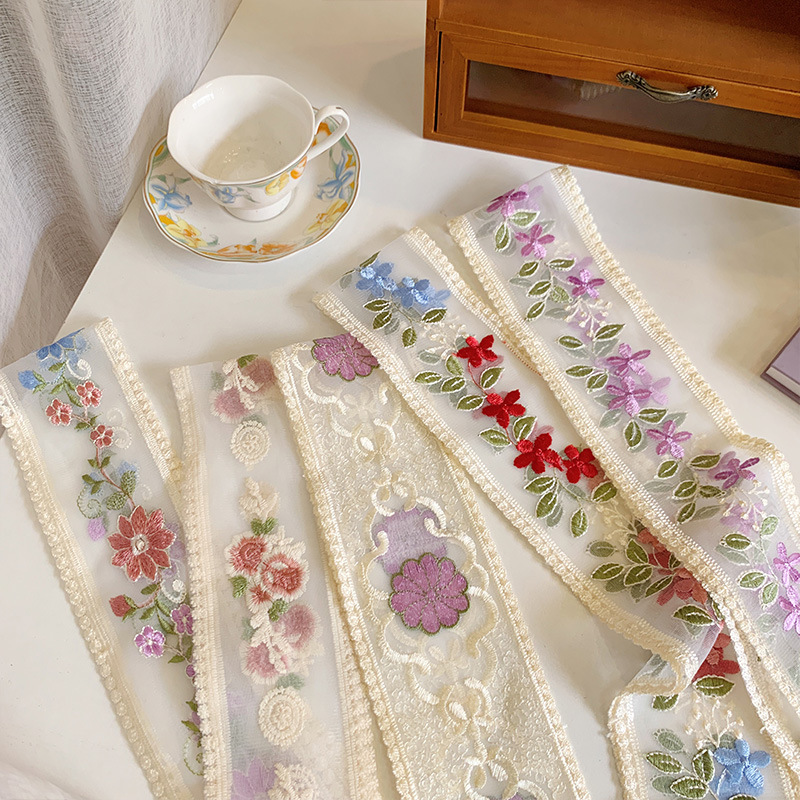 1 Yard dantel nakış çiçek şeri - Lace Ribbon Trim incelemesi ve fiyatı