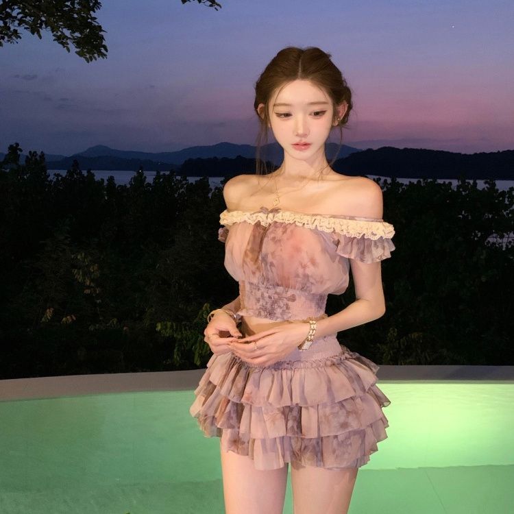 Fransız Tatlı Coquette Tarzı O - Elastic Lace Trim incelemesi ve fiyatı