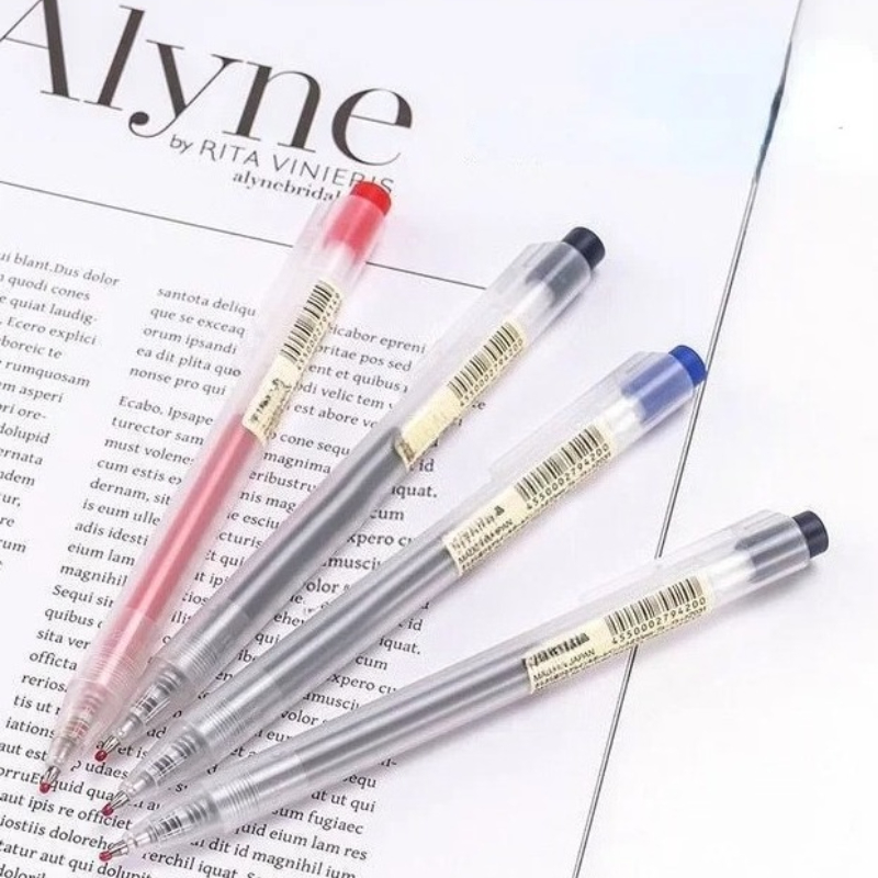 10 adet basın kalem yedekleri  - Muji Stationery Gel Pen incelemesi ve fiyatı