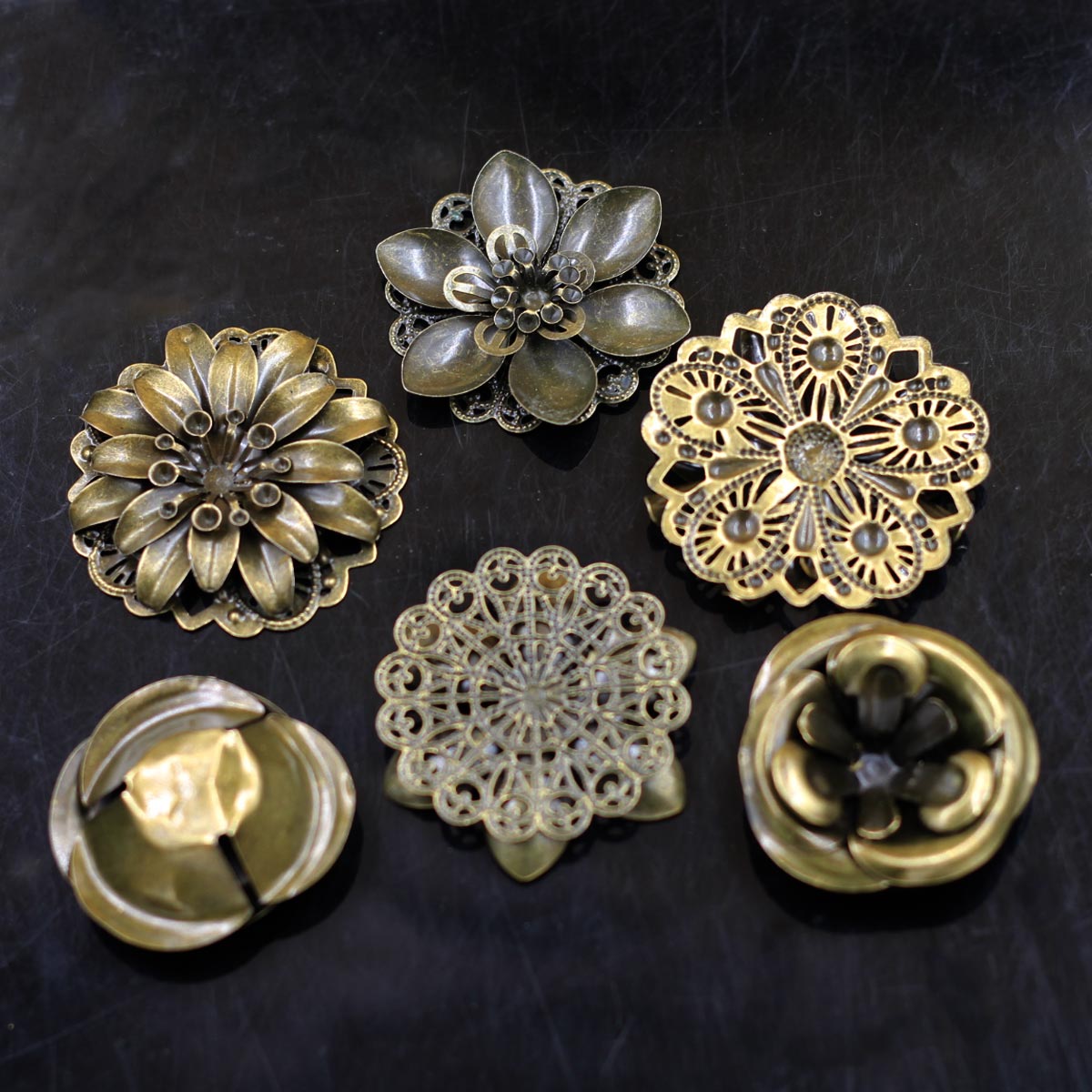 6 Adet Bezemeler Kombinasyonu  - Craft Embellishments incelemesi ve fiyatı