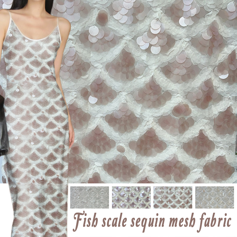 Örgü Taban Kumaş Payet Nakış K - Crystal Mesh Fabric incelemesi ve fiyatı