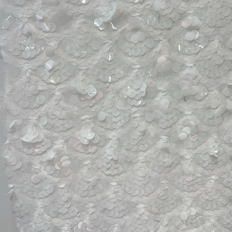 Örgü Taban Kumaş Payet Nakış K - Crystal Mesh Fabric incelemesi ve fiyatı