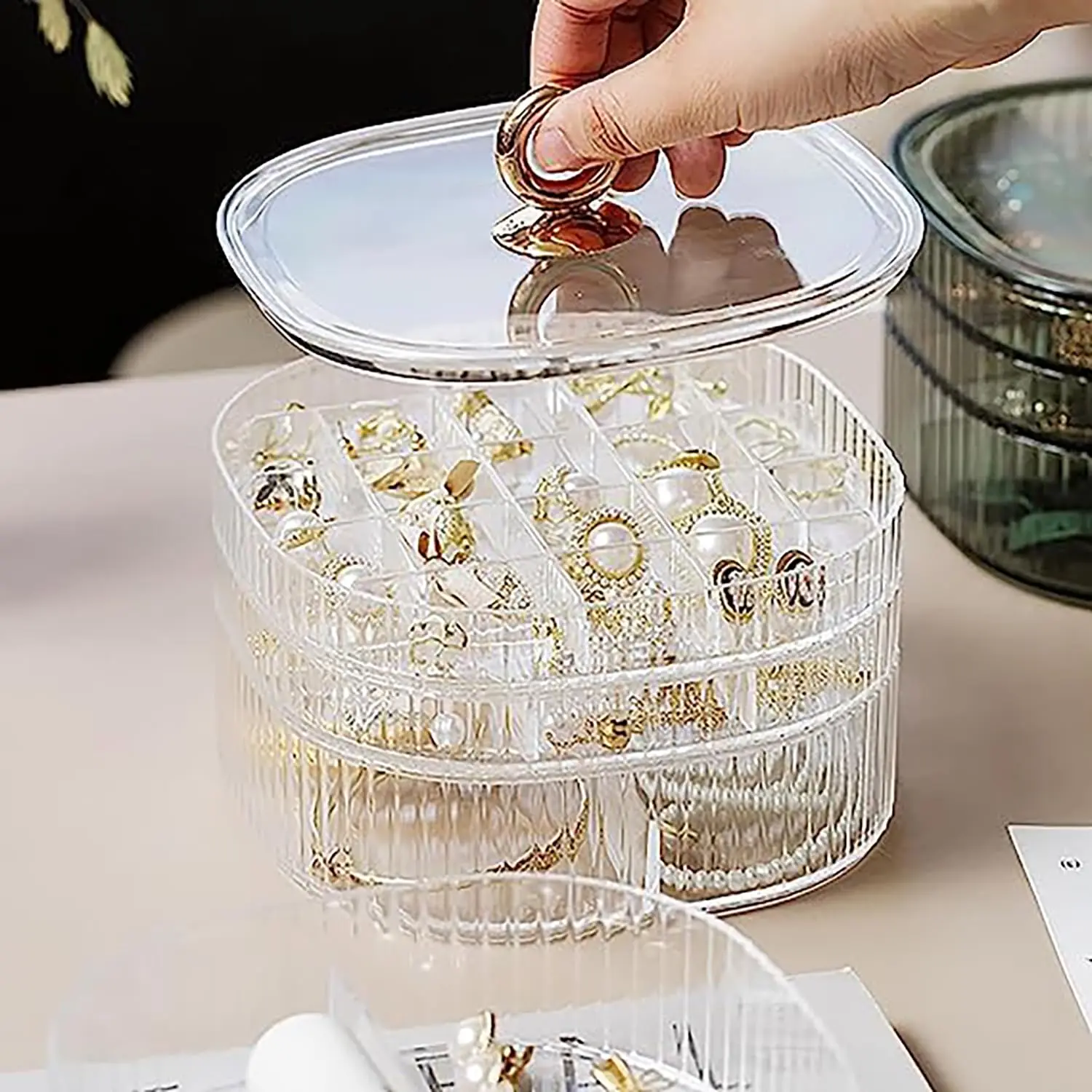 Takı Kutusu, Saplı Takı Düzenl - Craft Embellishment Storage incelemesi ve fiyatı