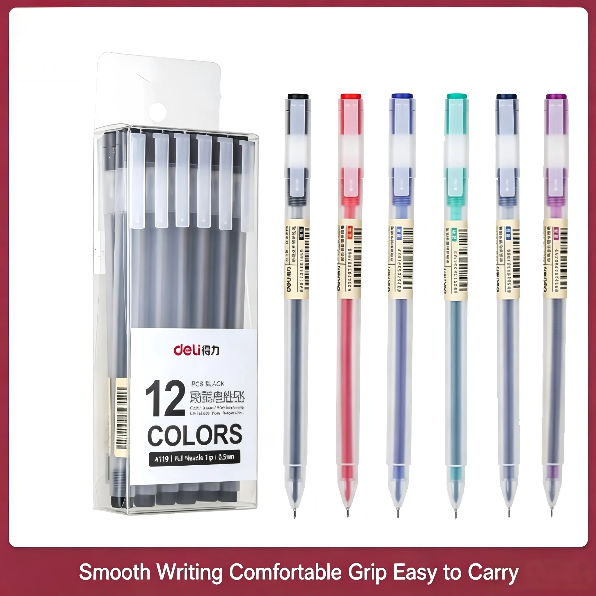 A119 Siyah Jel Kalemler 0.5mm  - Muji Stationery Gel Pen incelemesi ve fiyatı
