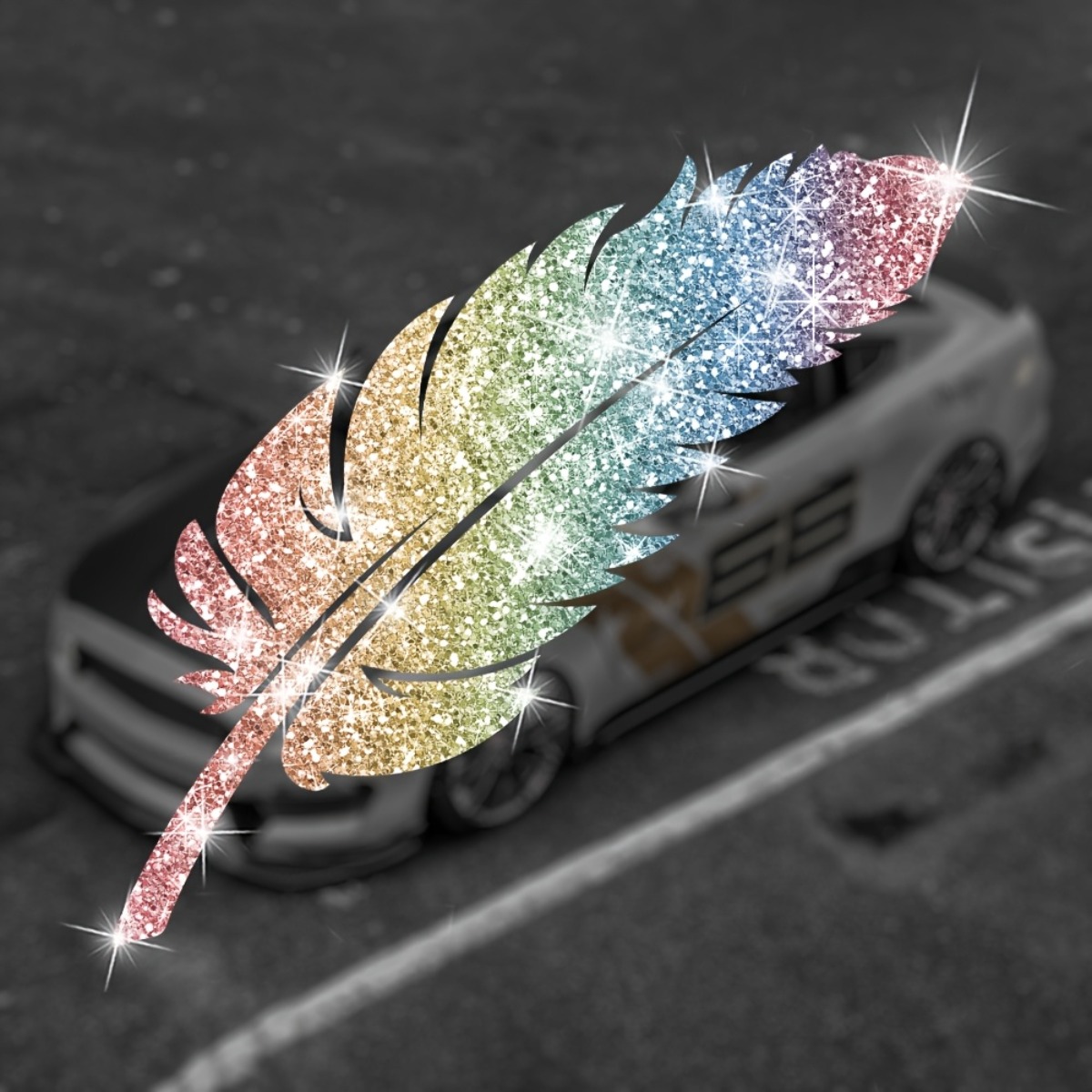 2 adet Glitter tüy motosiklet  - Glitter Vinyl Roll incelemesi ve fiyatı