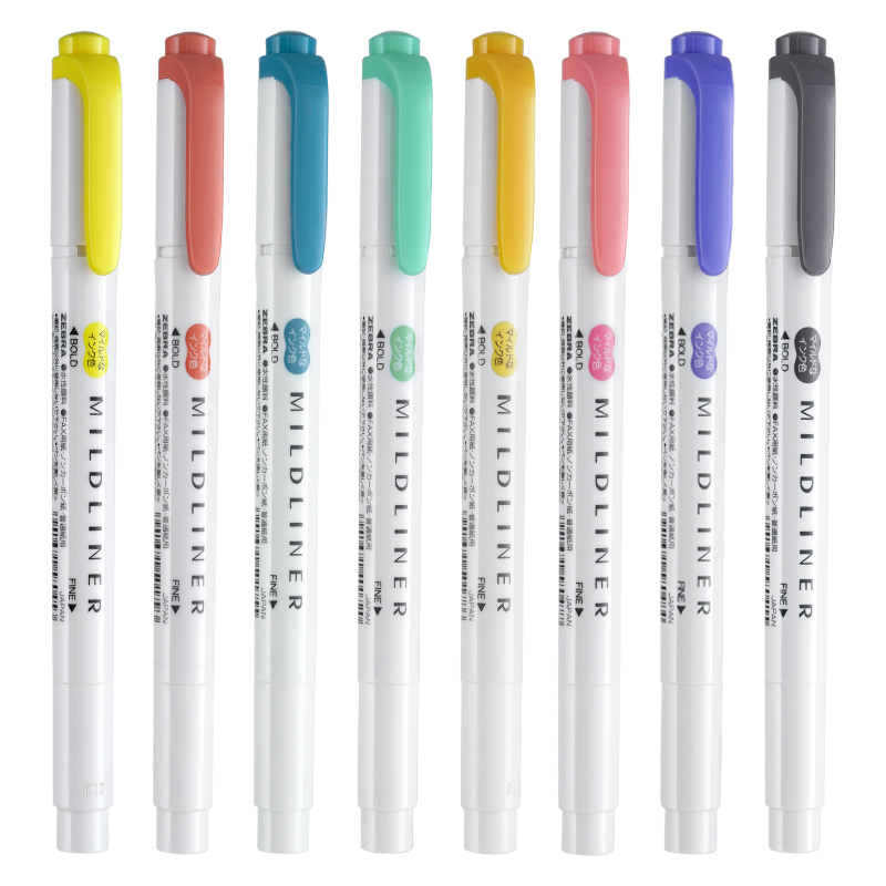 Zebra Mildliner astar çift baş - Zebra Pen Mildliner incelemesi ve fiyatı