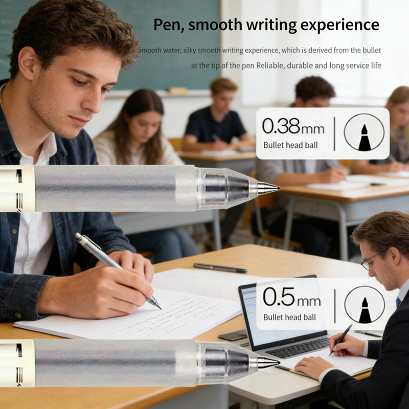 6/8 adet MUJIs tarzı jel kalem - Muji Stationery Gel Pen incelemesi ve fiyatı