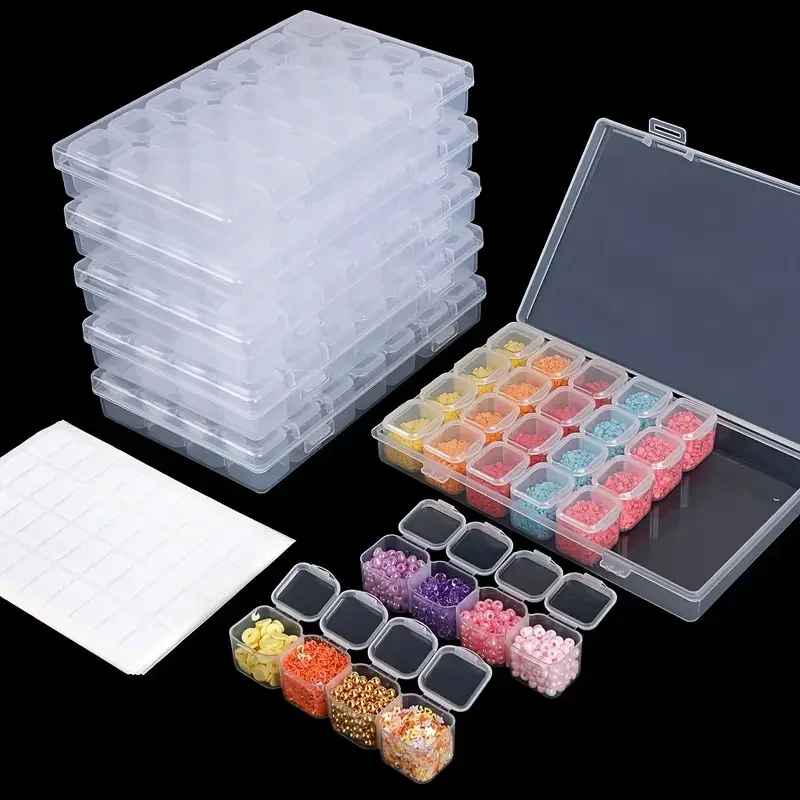 28 bölmeli elmas boyama alet s - Craft Embellishment Storage incelemesi ve fiyatı