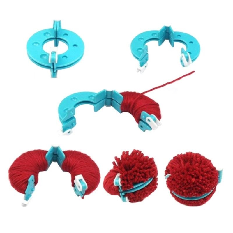 L43A 4 Adet DIY Yün İplik Örgü - Pom Pom Maker Tool incelemesi ve fiyatı